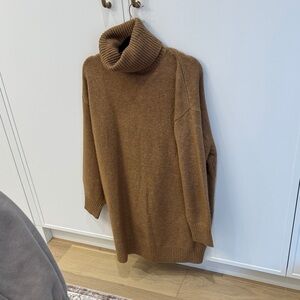 Mango Tan Knit Sweater
